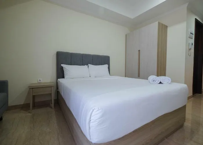 Simply Furnished Studio At Menteng Park Apartment By Travelio